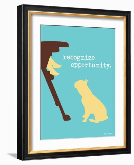 Opportunity-Dog is Good-Framed Art Print