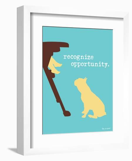 Opportunity-Dog is Good-Framed Premium Giclee Print