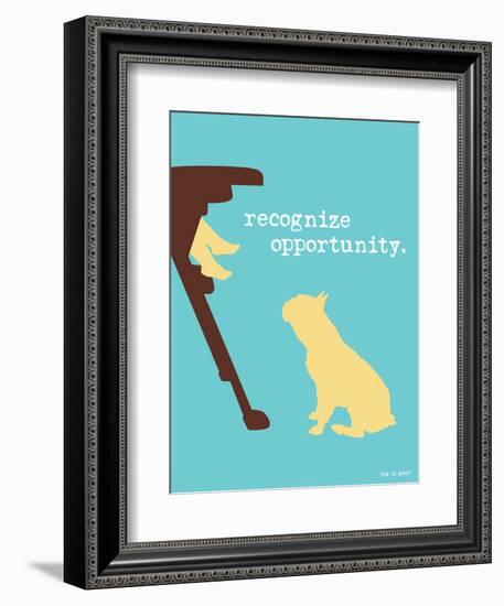 Opportunity-Dog is Good-Framed Premium Giclee Print