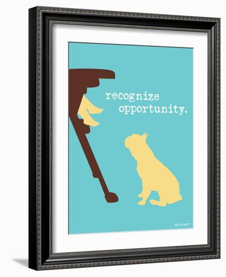 Opportunity-Dog is Good-Framed Art Print