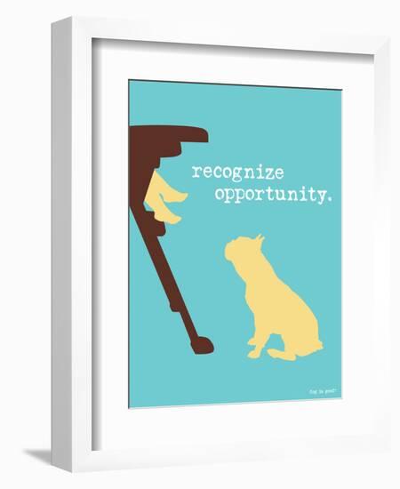 Opportunity-Dog is Good-Framed Art Print