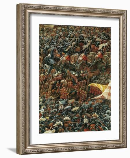 Opposing Armies, Detail from the Battle of Alexander at Issus, 1529-Albrecht Altdorfer-Framed Giclee Print