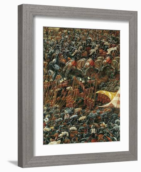 Opposing Armies, Detail from the Battle of Alexander at Issus, 1529-Albrecht Altdorfer-Framed Giclee Print