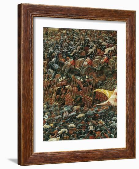 Opposing Armies, Detail from the Battle of Alexander at Issus, 1529-Albrecht Altdorfer-Framed Giclee Print