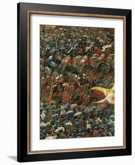 Opposing Armies, Detail from the Battle of Alexander at Issus, 1529-Albrecht Altdorfer-Framed Giclee Print