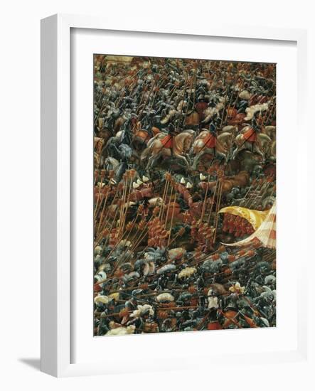 Opposing Armies, Detail from the Battle of Alexander at Issus, 1529-Albrecht Altdorfer-Framed Giclee Print