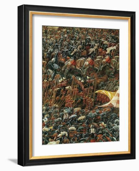 Opposing Armies, Detail from the Battle of Alexander at Issus, 1529-Albrecht Altdorfer-Framed Giclee Print