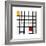 Opposition of Lines: Red and Yellow-Piet Mondrian-Framed Giclee Print