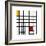 Opposition of Lines: Red and Yellow-Piet Mondrian-Framed Giclee Print