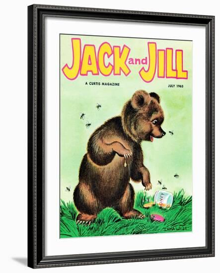 Opps! - Jack and Jill, July 1963-Irma Wilde-Framed Giclee Print