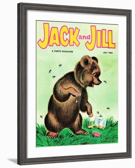 Opps! - Jack and Jill, July 1963-Irma Wilde-Framed Giclee Print