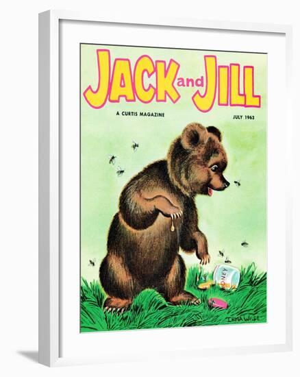 Opps! - Jack and Jill, July 1963-Irma Wilde-Framed Giclee Print