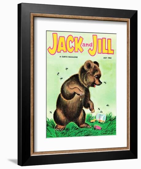 Opps! - Jack and Jill, July 1963-Irma Wilde-Framed Giclee Print