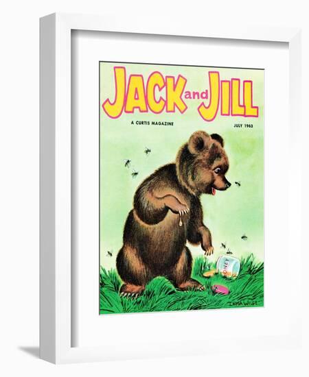 Opps! - Jack and Jill, July 1963-Irma Wilde-Framed Giclee Print