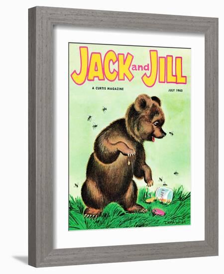 Opps! - Jack and Jill, July 1963-Irma Wilde-Framed Giclee Print