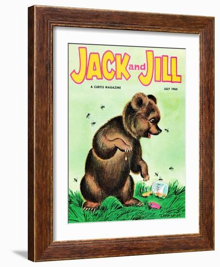 Opps! - Jack and Jill, July 1963-Irma Wilde-Framed Giclee Print