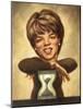 Oprah Winfrey, 2010 (Acrylic on Illustration Board)-Anita Kunz-Mounted Giclee Print