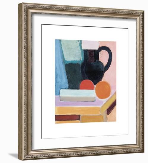 Opstilling med to Appelsiner, 1940-Vilhelm Lundstrom-Framed Premium Giclee Print