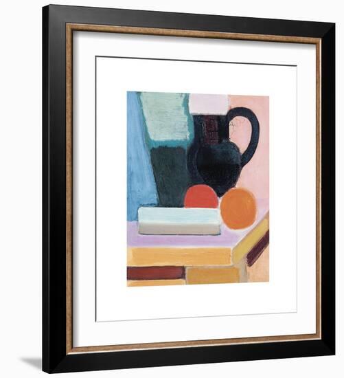 Opstilling med to Appelsiner, 1940-Vilhelm Lundstrom-Framed Premium Giclee Print