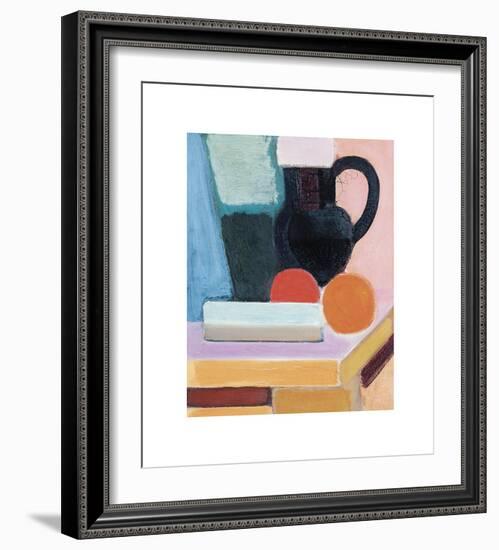 Opstilling med to Appelsiner, 1940-Vilhelm Lundstrom-Framed Premium Giclee Print