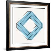 Optic I-Tom Frazier-Framed Giclee Print