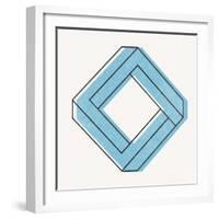 Optic I-Tom Frazier-Framed Giclee Print