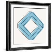 Optic I-Tom Frazier-Framed Giclee Print