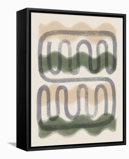 Optic Rave - Tempo-Erika Greenfield-Framed Stretched Canvas
