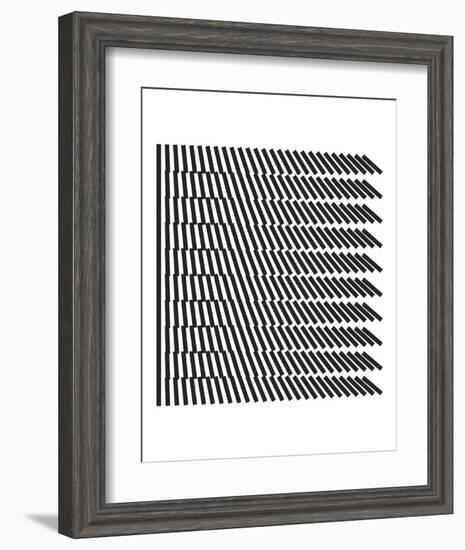 Optica-Simon C^ Page-Framed Art Print