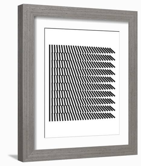 Optica-Simon C^ Page-Framed Art Print