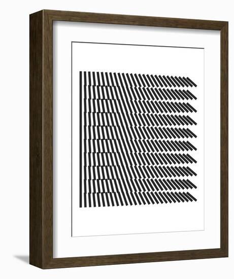 Optica-Simon C^ Page-Framed Art Print