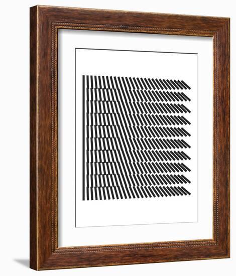 Optica-Simon C^ Page-Framed Art Print