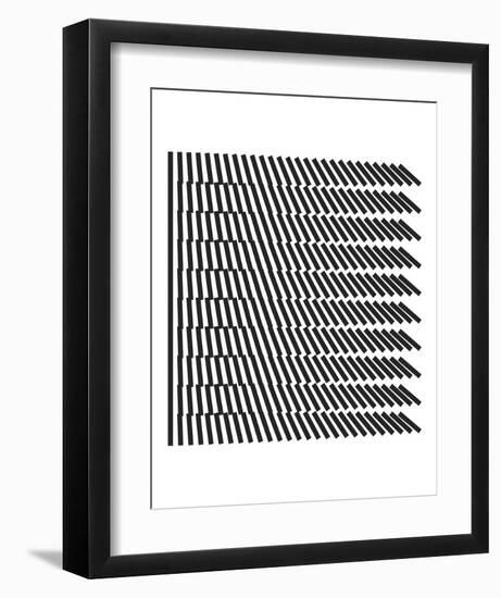 Optica-Simon C^ Page-Framed Art Print