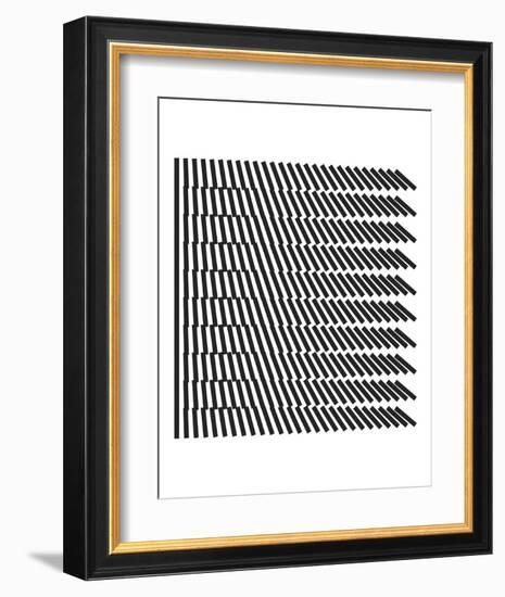 Optica-Simon C^ Page-Framed Art Print