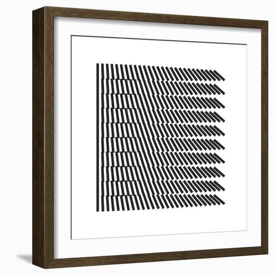 Optica-Simon C^ Page-Framed Giclee Print