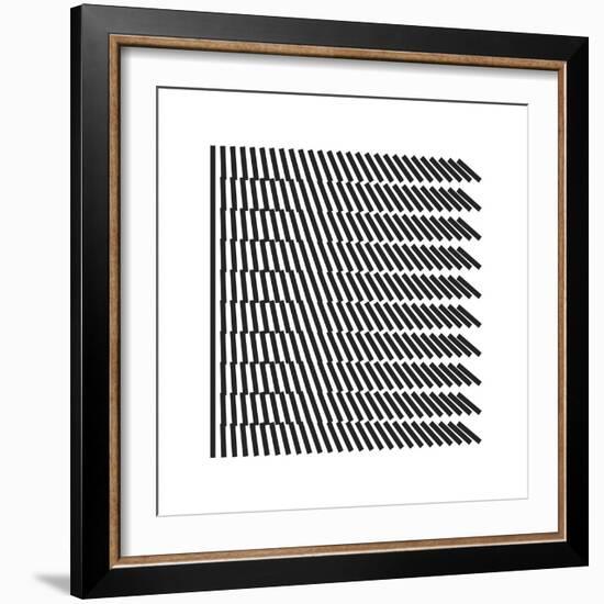 Optica-Simon C^ Page-Framed Giclee Print