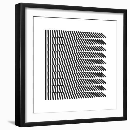 Optica-Simon C^ Page-Framed Giclee Print