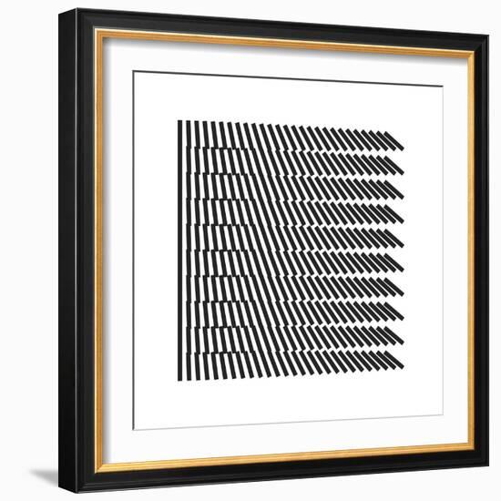 Optica-Simon C^ Page-Framed Giclee Print