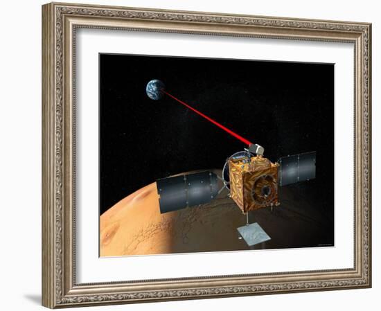 Optical Communications System on NASA's Mars Telecommunications Orbiter-Stocktrek Images-Framed Photographic Print