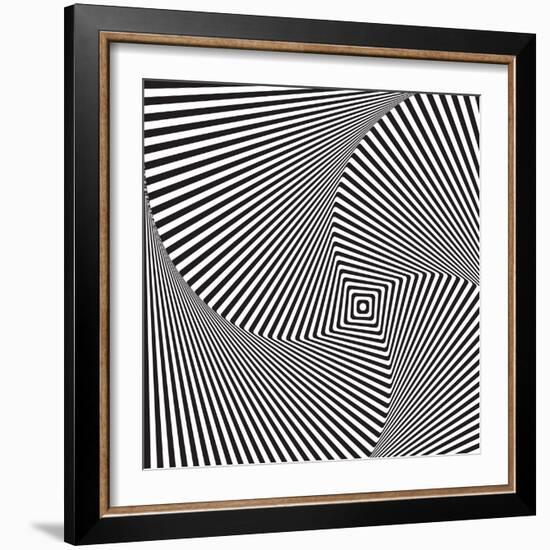 Optical Illusion-AnaMarques-Framed Art Print