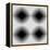 Optical Illusion-traffico-Framed Stretched Canvas