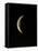 Optical Image of a Waning Crescent Moon-John Sanford-Framed Premier Image Canvas
