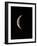 Optical Image of a Waning Crescent Moon-John Sanford-Framed Photographic Print