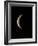 Optical Image of a Waning Crescent Moon-John Sanford-Framed Photographic Print