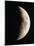 Optical Image of a Waxing Crescent Moon-John Sanford-Mounted Photographic Print