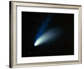 Optical Image of Comet Hale-Bopp In the Night Sky-Dr. Fred Espenak-Framed Photographic Print
