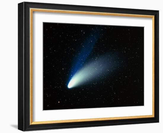 Optical Image of Comet Hale-Bopp In the Night Sky-Dr. Fred Espenak-Framed Photographic Print