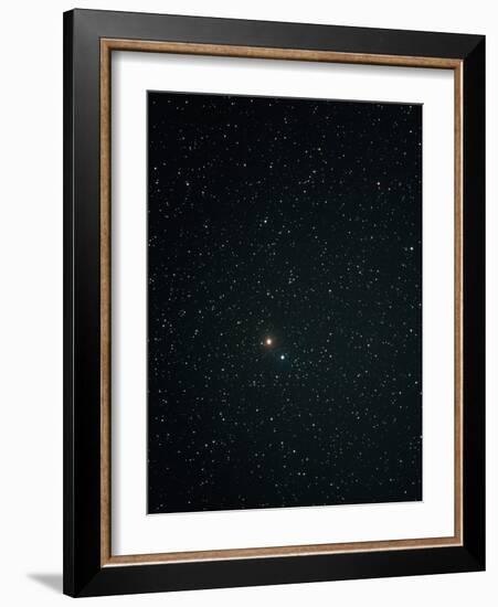 Optical Image of Mars Near the Bright Star Spica-John Sanford-Framed Photographic Print