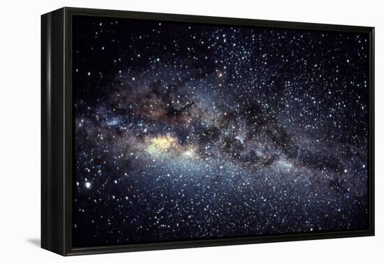 Optical Image of the Milky Way In the Night Sky-Dr. Fred Espenak-Framed Premier Image Canvas