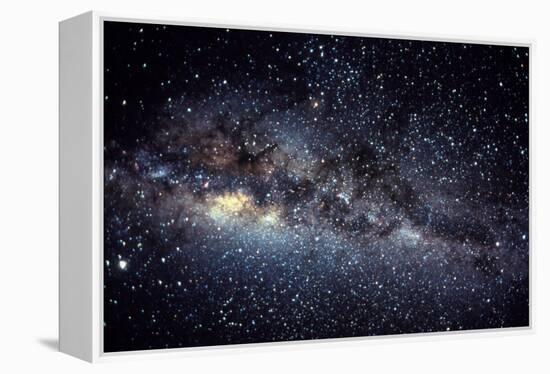 Optical Image of the Milky Way In the Night Sky-Dr. Fred Espenak-Framed Premier Image Canvas